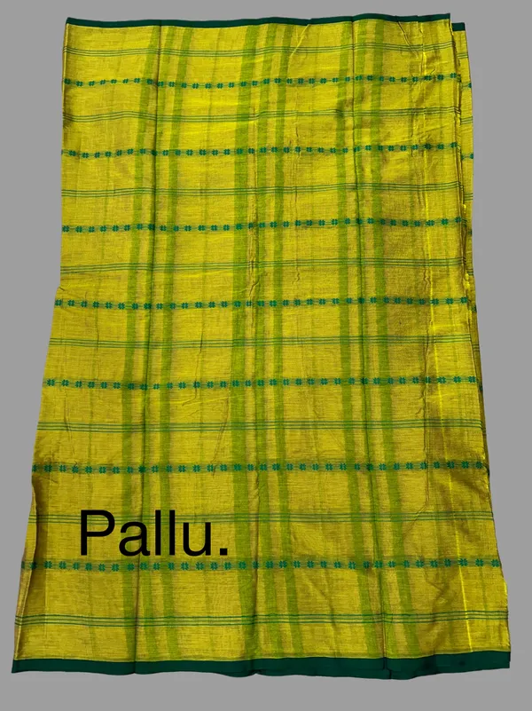 Narayanpet_Handloom_Pure_Cotton_Saree_for_Women_with_Traditional_Butta_Pattern_&_Contrast_Border_|_Soft_Cotton_Ethnic_Saree_|_6.20_m_Including_Blouse_Piece