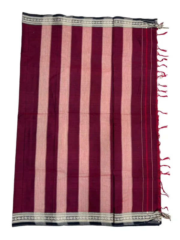 Rudrakshi_border_Pure_Narayanpet__cotton__saree_100%