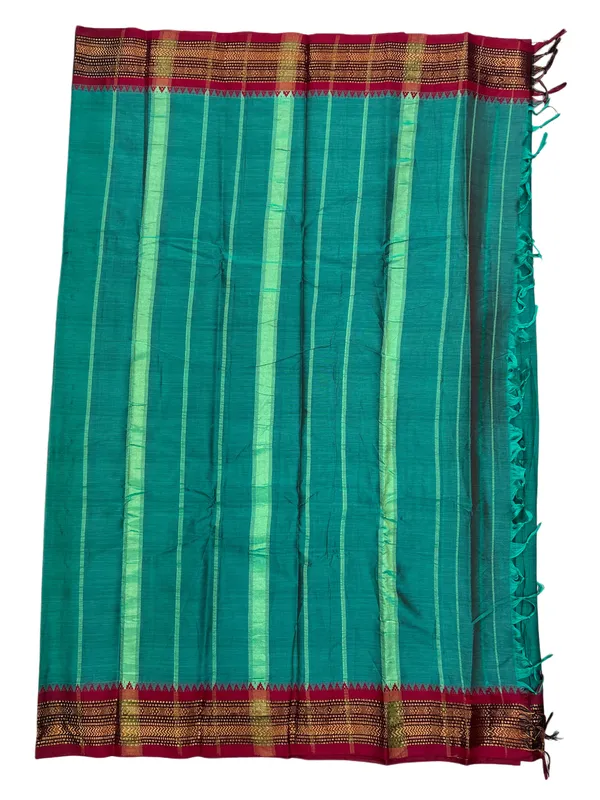 Small_double_zari_Pure_Narayanpet__cotton__saree_100%
