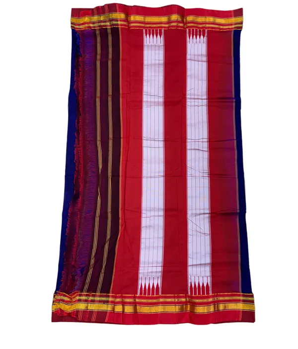 Blue_Ilkal_Top_Silk_Pallu_Saree_For_Women