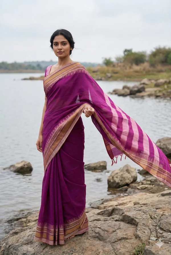 Gm_temple_Pure_Narayanpet__cotton__saree_100%