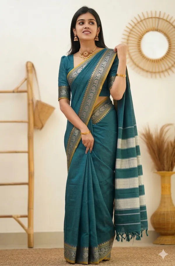 Small_peocock_naraynpet_cotton_saree_100%