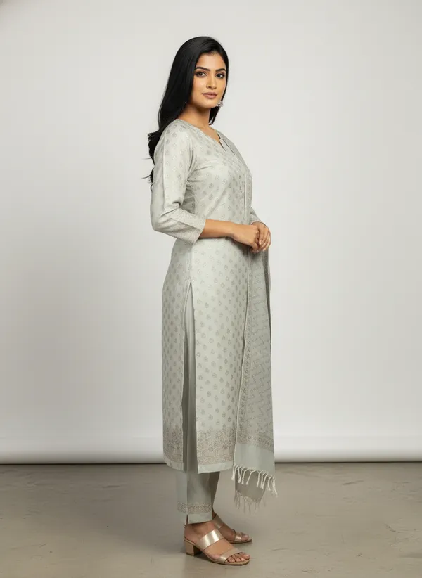 Grey_Banarasi_Mashru_Silk_Unstitched_Suit_Set_with_Dupatta_|_Womens_Festive_Ethnic_Wear