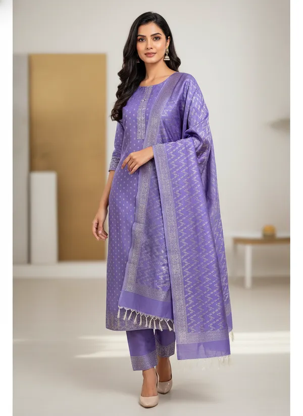 Purple_Banarasi_Mashru_Silk_Unstitched_Suit_Set_with_Dupatta_|_Womens_Festive_Ethnic_Wear