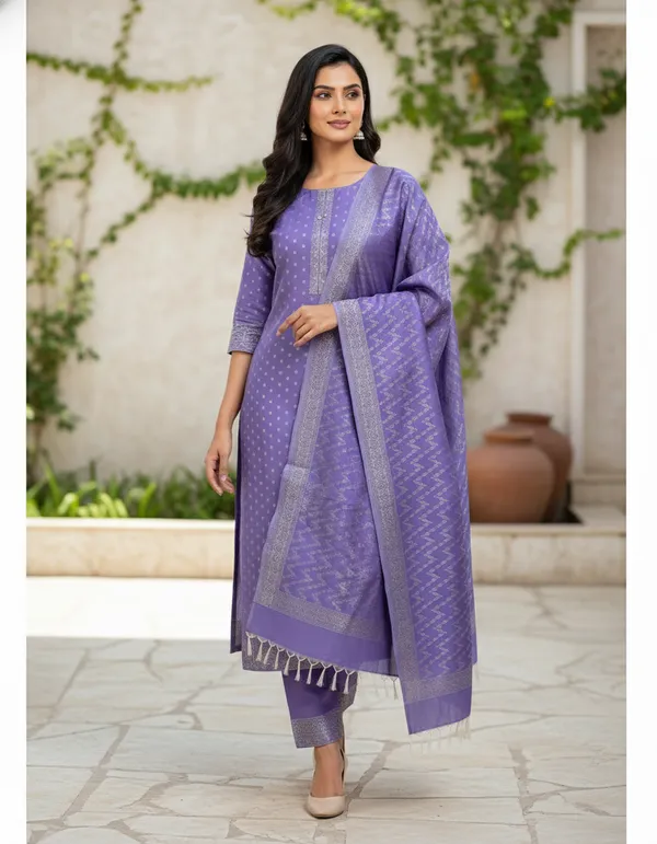 Purple_Banarasi_Mashru_Silk_Unstitched_Suit_Set_with_Dupatta_|_Womens_Festive_Ethnic_Wear