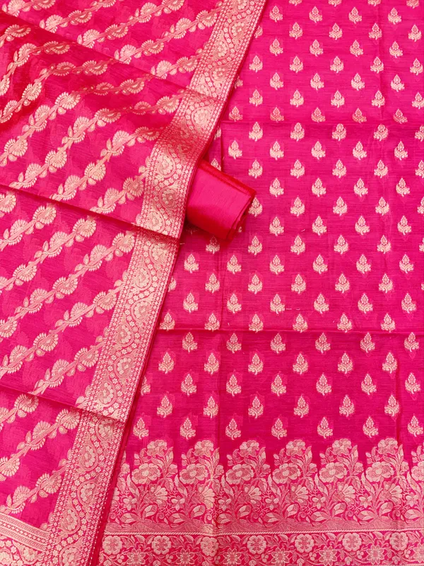 Rani_Banarasi_Cotton_Silk_Unstitched_Suit_Fabric_For_Women
