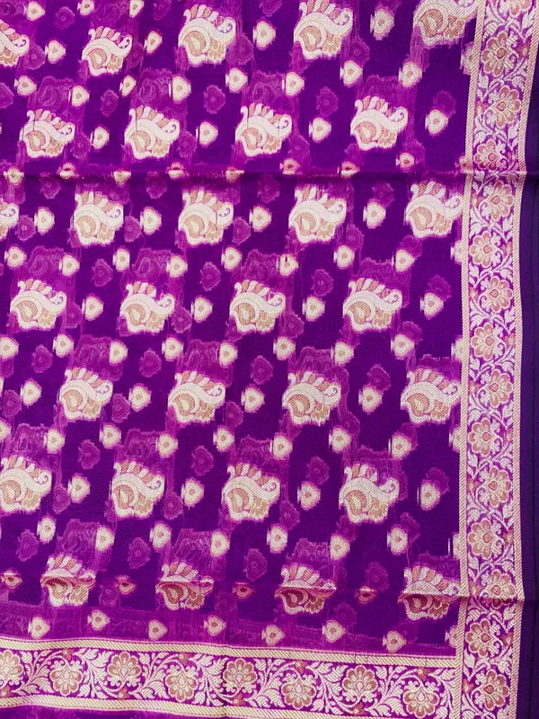 Purple_Banarasi_Cotton_Thread_Work_Unstitched_Suit_Fabric_with_Dupatta_For_Women
