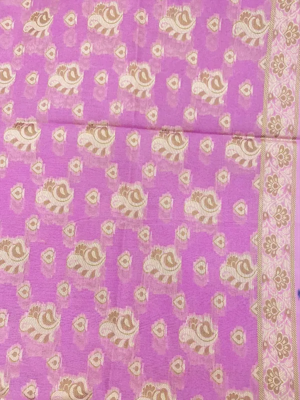 Pink_Banarasi_Cotton_Thread_Work_Unstitched_Suit_Fabric_with_Dupatta_For_Women