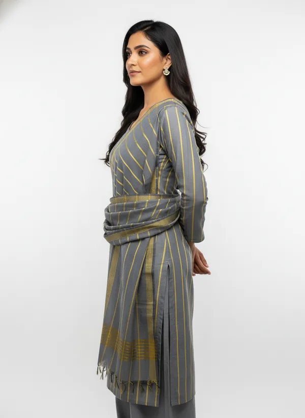 Grey_Banarasi_Cotton_Silk_Unstitched_Suit_Set_with_Dupatta_For_Women