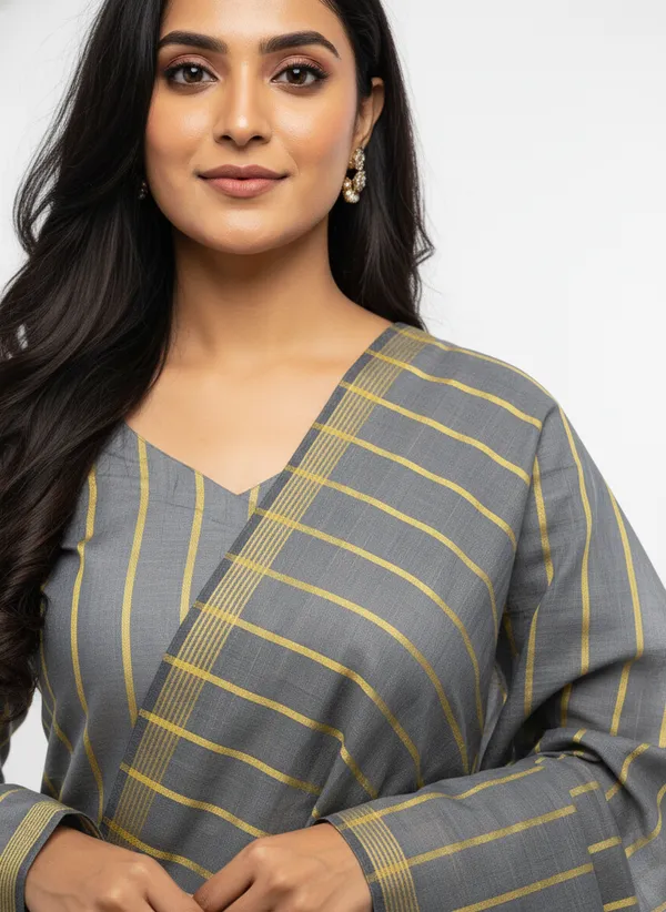 Grey_Banarasi_Cotton_Silk_Unstitched_Suit_Set_with_Dupatta_For_Women