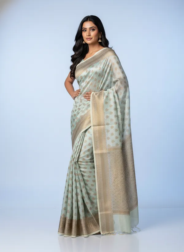 Ice_Blue_Banarasi_Kota_Silk_Zari_Weaved_Saree