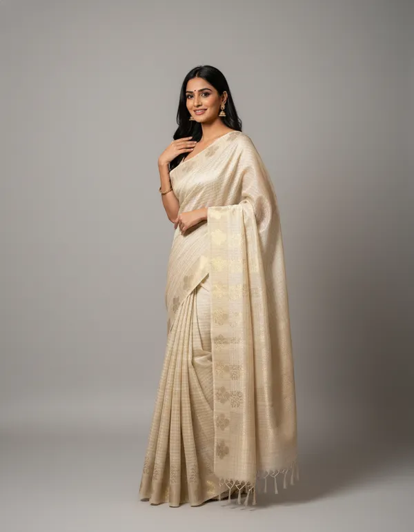 Yellow_Banarasi_Premium_Khadi_Silk_Saree_||_Authentic_Indian_Silk_Saree
