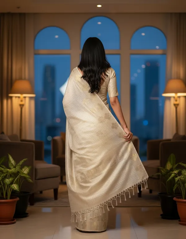 Yellow_Banarasi_Premium_Khadi_Silk_Saree_||_Authentic_Indian_Silk_Saree