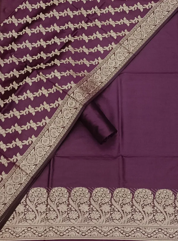 Burgundy_Banarasi_Unstitched_Suit_Fabric_|_Cotton_Silk_Dress_Material_with_Zari_Weaving