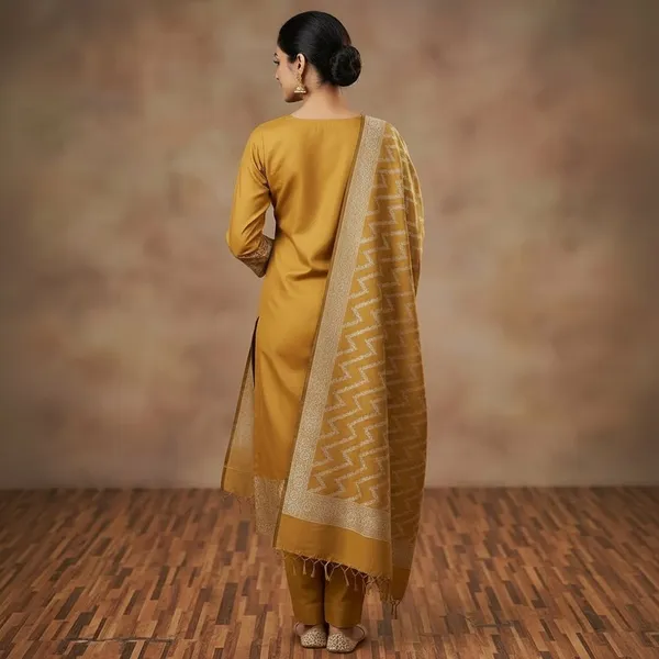 Mustard_Banarasi_Unstitched_Suit_Fabric_|_Cotton_Silk_Dress_Material_with_Zari_Weaving