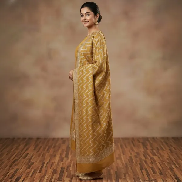 Mustard_Banarasi_Unstitched_Suit_Fabric_|_Cotton_Silk_Dress_Material_with_Zari_Weaving