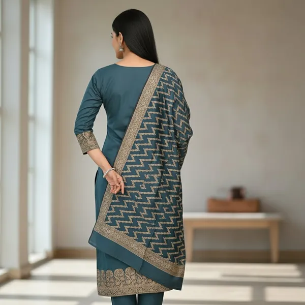 Sea_Green_Banarasi_Unstitched_Suit_Fabric_|_Cotton_Silk_Dress_Material_with_Zari_Weaving