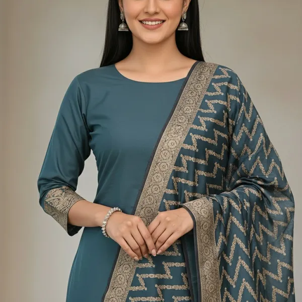 Sea_Green_Banarasi_Unstitched_Suit_Fabric_|_Cotton_Silk_Dress_Material_with_Zari_Weaving