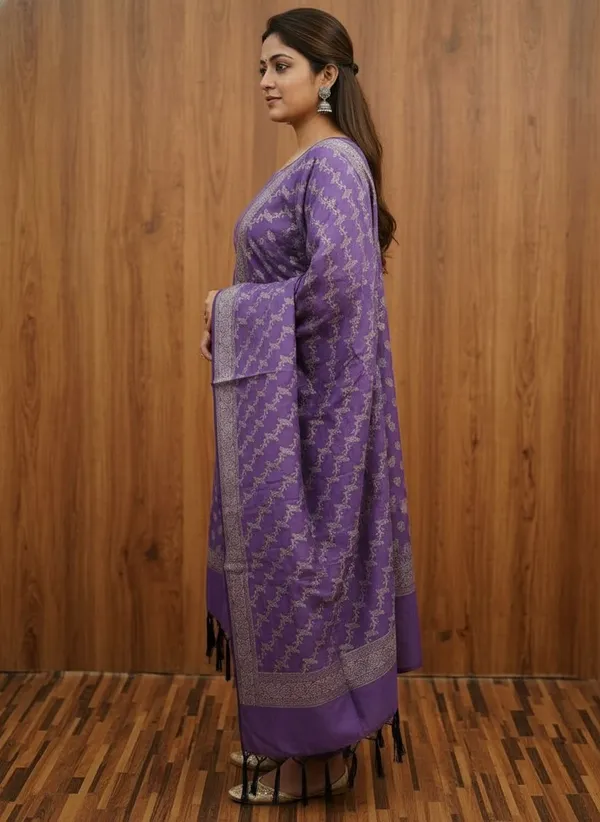 Burgundy_Banarasi_Unstitched_Suit_Fabric_|_Silk_Dress_Material_with_Zari_Weaving