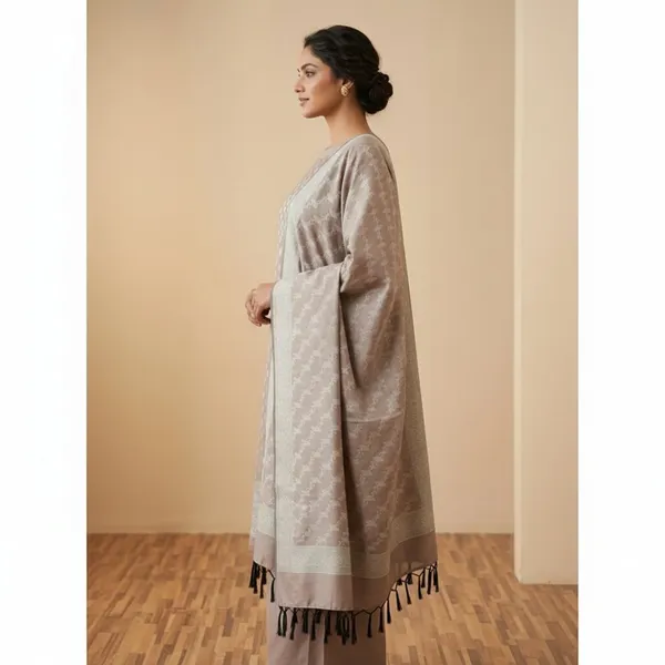 Copper_Banarasi_Unstitched_Suit_Fabric_|_Silk_Dress_Material_with_Zari_Weaving
