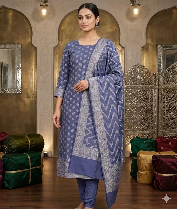 Purple_Banarasi_Unstitched_Suit_Fabric_|_Silk_Dress_Material_with_Zari_Weaving