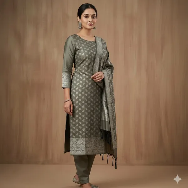 Saltegrey_Banarasi_Unstitched_Suit_Fabric_|_Silk_Dress_Material_with_Zari_Weaving