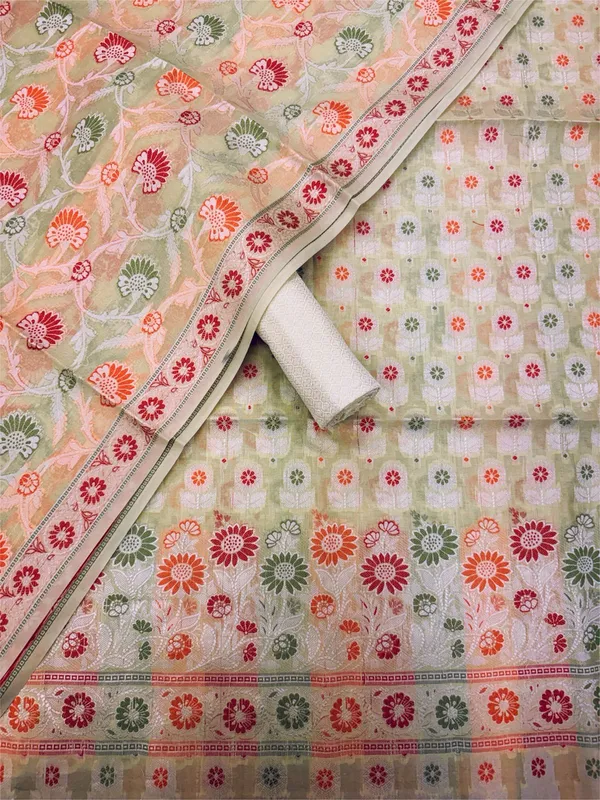 Pista_Unstitched_Suit_Fabric_|_Cotton_Silk_Dress_Material_with_Thread_Weaving