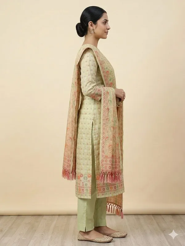 Pista_Unstitched_Suit_Fabric_|_Cotton_Silk_Dress_Material_with_Thread_Weaving