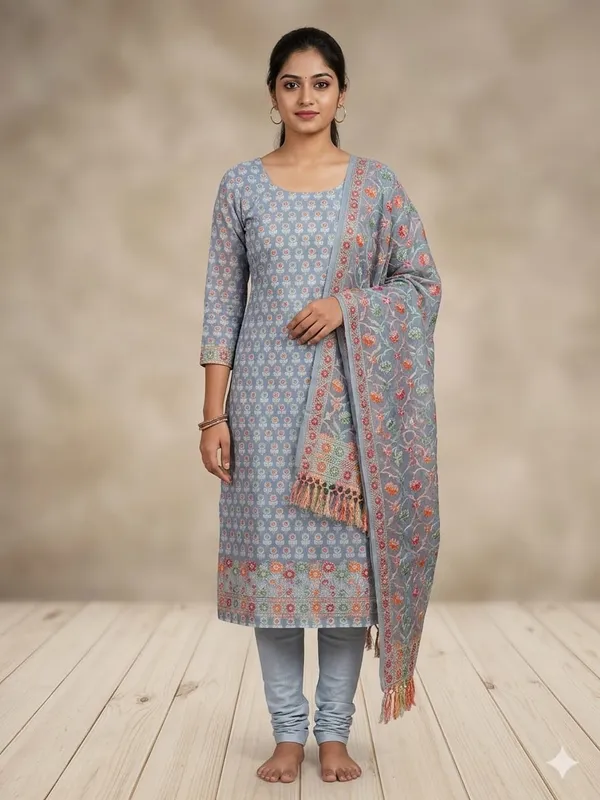 Grey_Unstitched_Suit_Fabric_|_Cotton_Silk_Dress_Material_with_Thread_Weaving