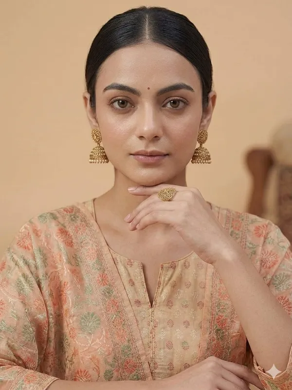 Beige_Unstitched_Suit_Fabric_|_Cotton_Silk_Dress_Material_with_Thread_Weaving