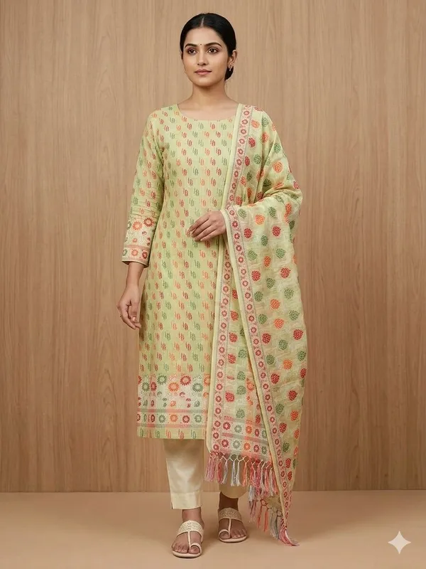 Pista_Unstitched_Suit_Fabric_|_Cotton_Silk_Dress_Material_with_Thread_Weaving