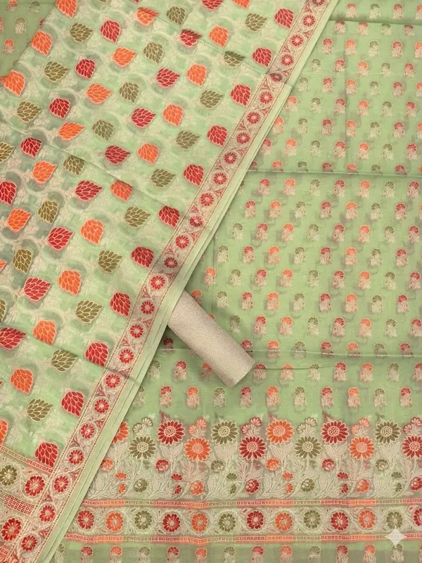 Pista_Unstitched_Suit_Fabric_|_Cotton_Silk_Dress_Material_with_Thread_Weaving