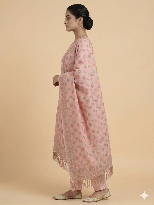 Light_Pink_Unstitched_Suit_Fabric_|_Cotton_Silk_Dress_Material_with_Thread_Weaving