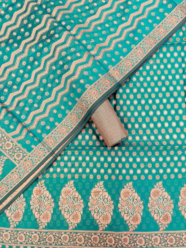 Sea_Green_Womens_Banarasi_Cotton_Silk_Unstitched_Suit_Fabric_for_Women_|_Party_&_Festive_Zari_Work_Dress_Material