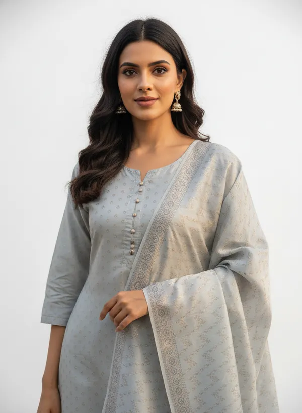 Grey_Banarasi_Mashru_Silk_Suit_Unstitched_Set_with_Dupatta_|_Womens_Festive_Ethnic_Wear