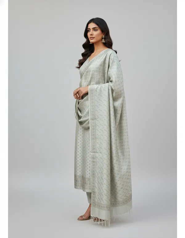 Grey_Banarasi_Mashru_Silk_Suit_Unstitched_Set_with_Dupatta_|_Womens_Festive_Ethnic_Wear