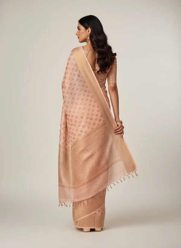 Light_Pink_Banarasi_Kota_Silk_Zari_Weaved_Saree