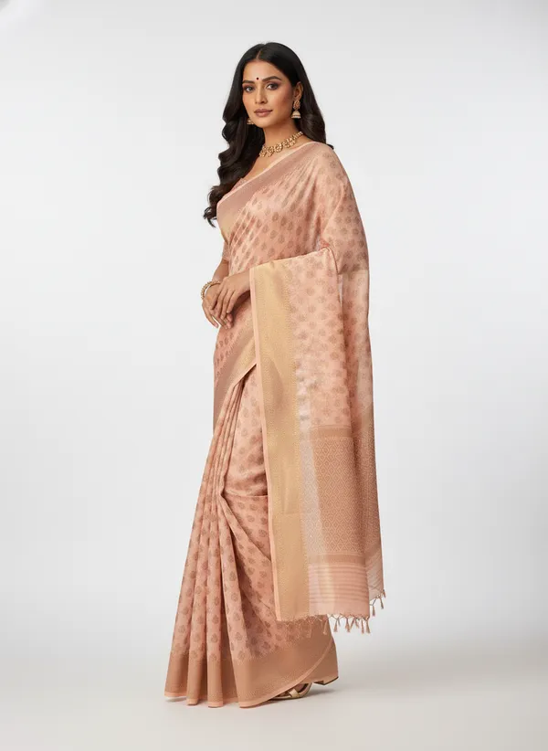 Light_Pink_Banarasi_Kota_Silk_Zari_Weaved_Saree