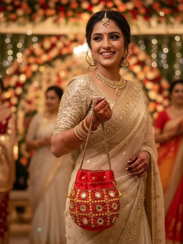 Red_Handcrafted_Banarasi_Brocade_Potli_Bag_with_Drawstring_Closure