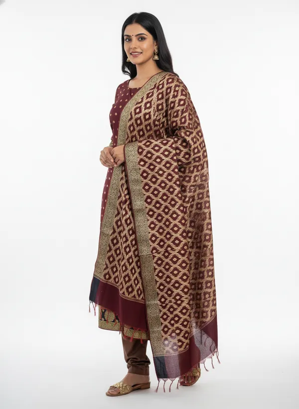 Coca_Banarasi_Women's_Unstitched_Suit_Material_With_Dupatta_For_Women