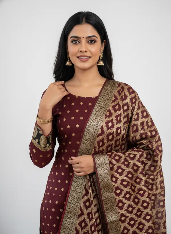 Coca_Banarasi_Women's_Unstitched_Suit_Material_With_Dupatta_For_Women
