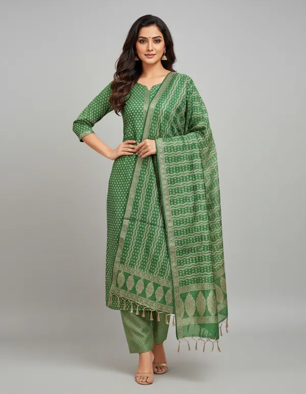 Green_Womens_Banarasi_Cotton_Silk_Unstitched_Suit_Fabric_for_Women_|_Party_&_Festive_Zari_Work_Dress_Material