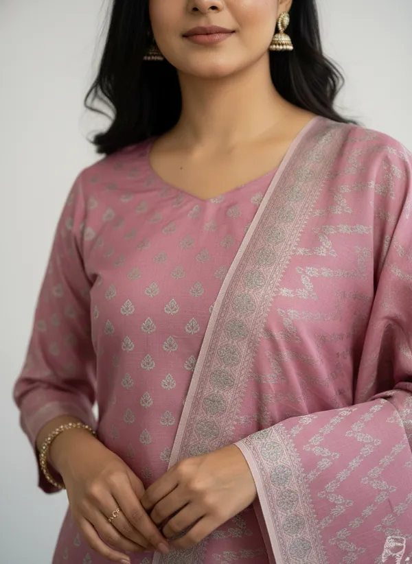 Magenta_Banarasi_Mashru_Silk_Unstitched_Suit_Set_with_Dupatta_|_Womens_Festive_Ethnic_Wear