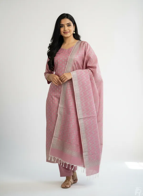Magenta_Banarasi_Mashru_Silk_Unstitched_Suit_Set_with_Dupatta_|_Womens_Festive_Ethnic_Wear