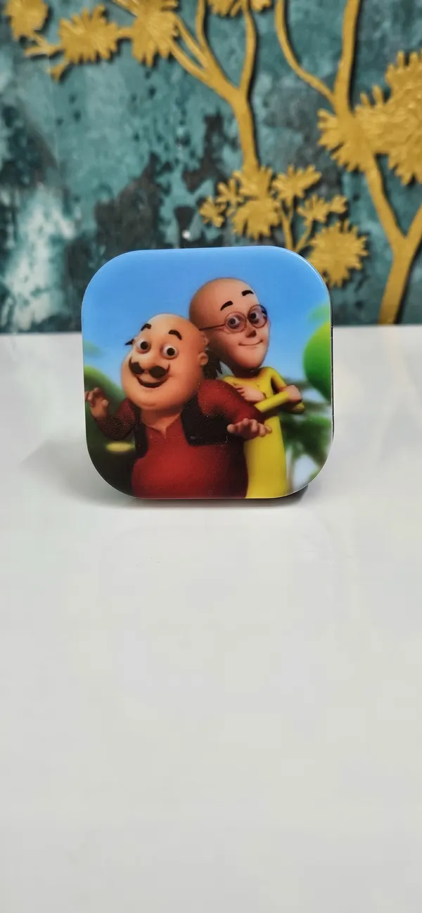 White_Polycorbonate_Gift_Light_Motu_Patlu_For_Home_Decor_(5.5Cm)
