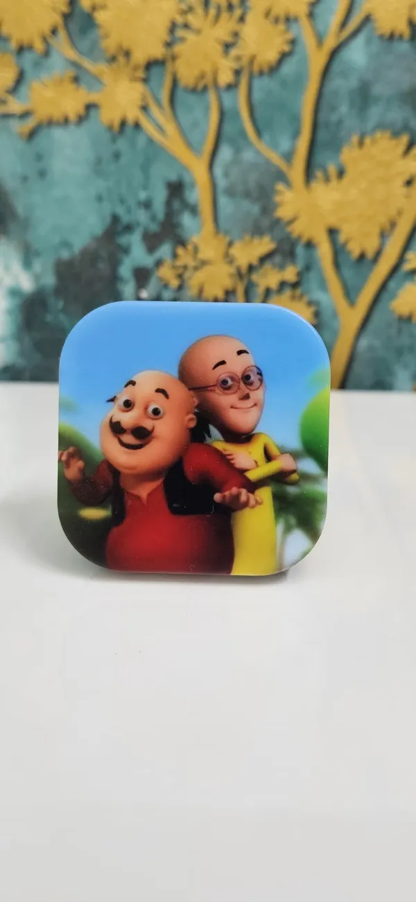 White_Polycorbonate_Gift_Light_Motu_Patlu_For_Home_Decor_(5.5Cm)