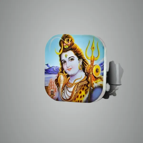 White_Polycorbonate_Gift_Light_Shiva_For_Home_Decor_(5.5Cm)