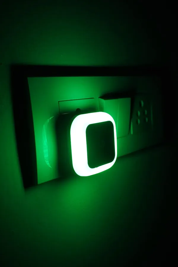 Pack_of_2_Green_Polycorbonate_Sense_D_Light_Square_For_Home_Decor