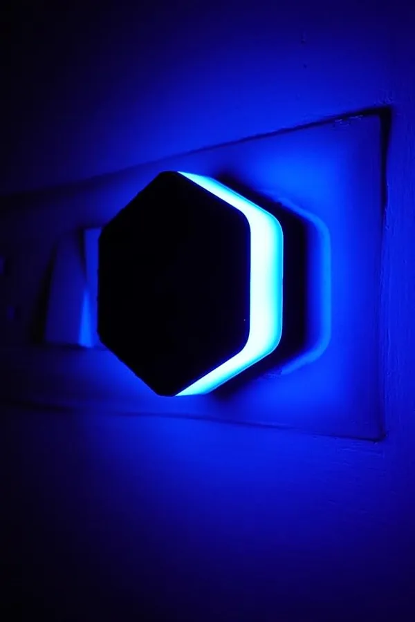 Pack_of_2_Blue_Polycorbonate_Sense_D_Light_Hexaganol_For_Home_Decor