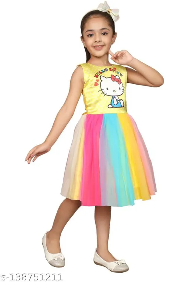Yellow_Premium_Net_Frocks_Dress_For_Kids_Girls